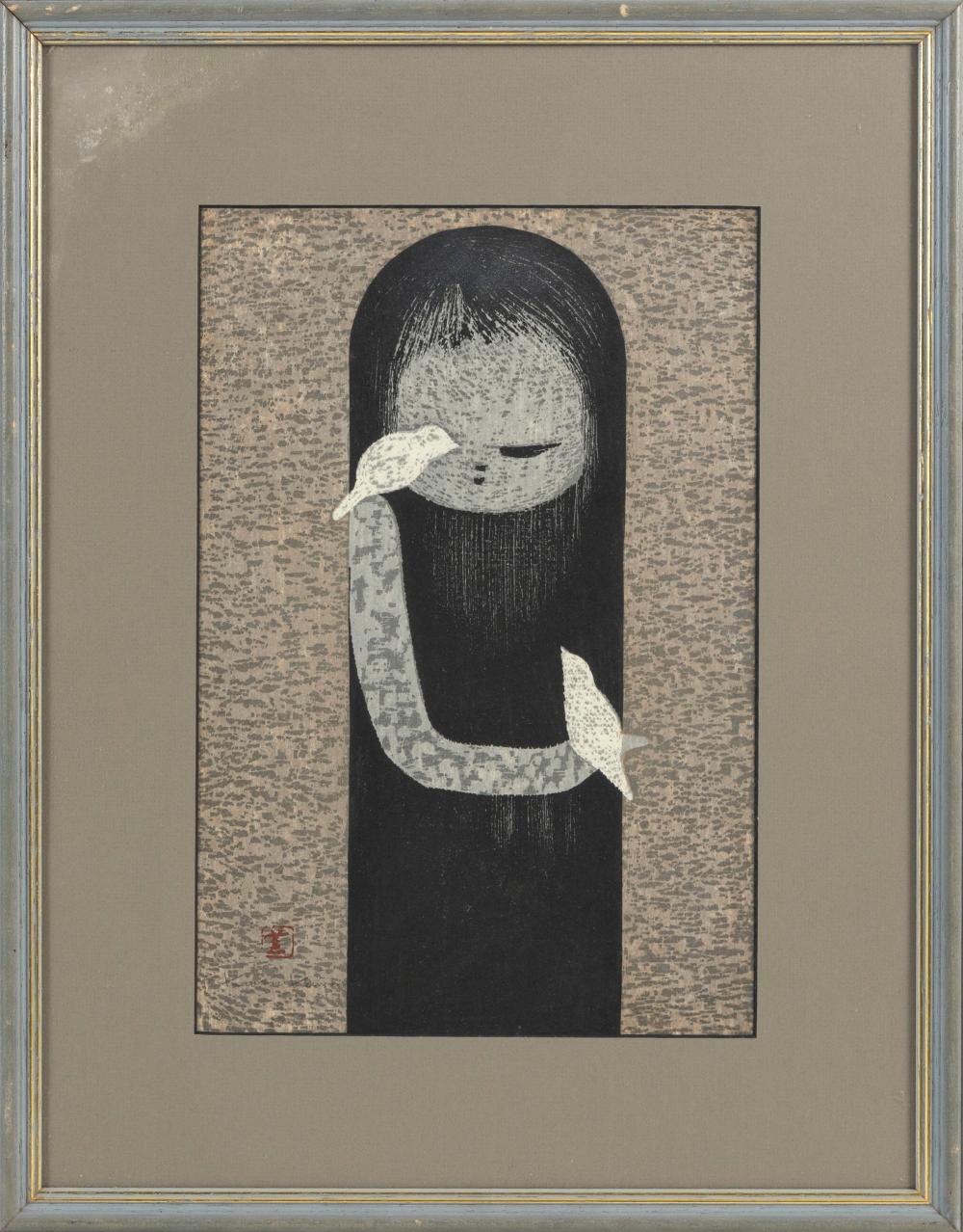 KAORU KAWANO DAI OBAN TATE-E FRAMED