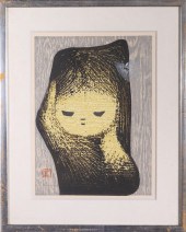 KAORU KAWANO "GIRL & BUTTERFLY