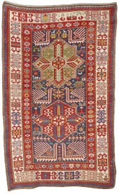 KARABAGH RUG, CAUCASUS, DATED