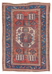 KARACHOPF KAZAK RUG: 5'0" X 7'