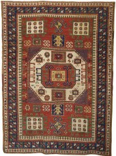 KARACHOPH KAZAK RUG, CAUCASUS,