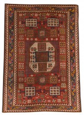 KARACHOPH KAZAK RUG, CAUCASUS,