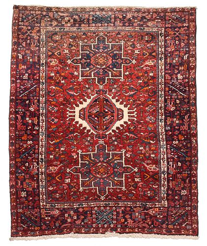 KARADJE RUGlate 20th century, red