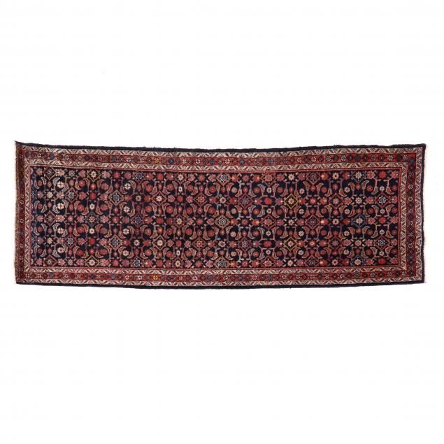 KARADJE RUNNER Dark blue field with