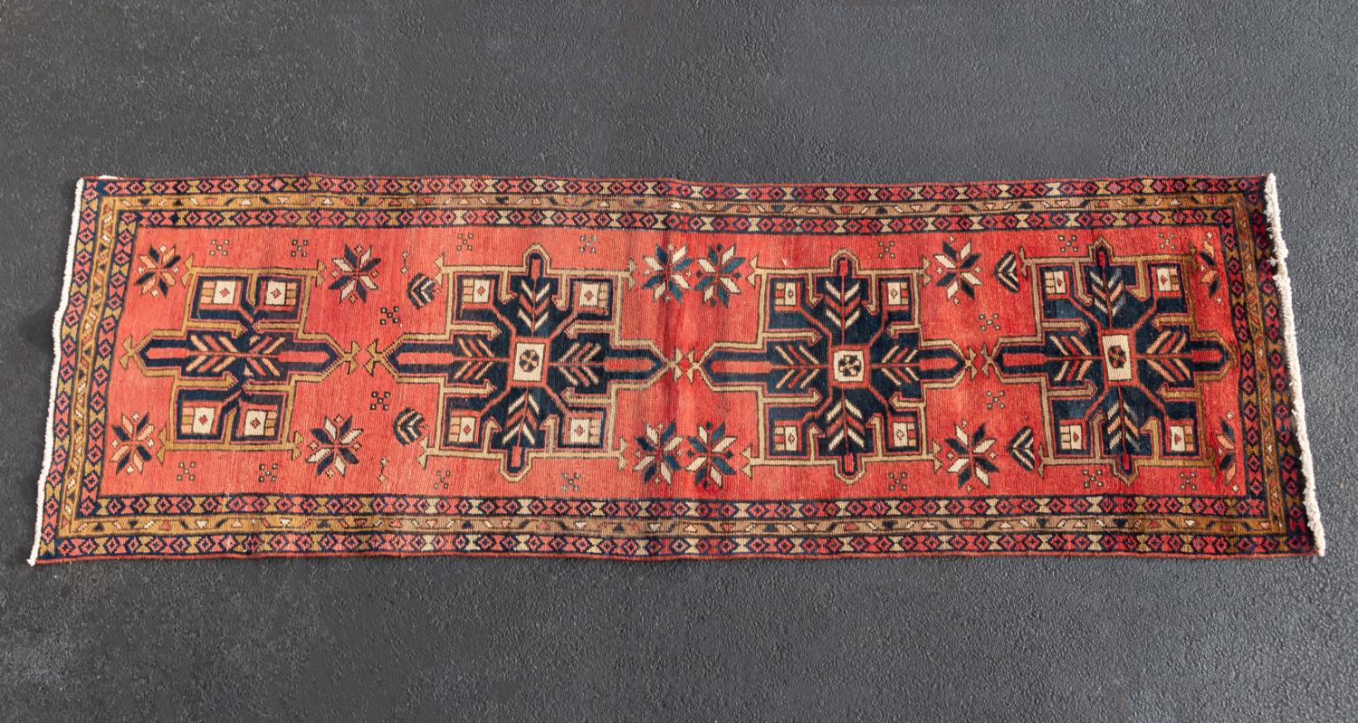 KARAJA HERIZ HAND WOVEN RUNNER RUG,