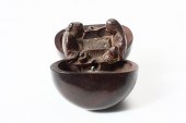 KARAKURI NETSUKE - 'Trick' Net