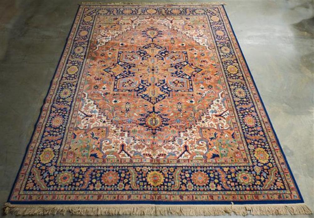 KARASTAN HERIZ PATTERN RUG, 10 X 14