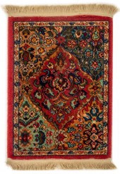 KARASTAN "KIRMAN" RUG, 2' X 1'
