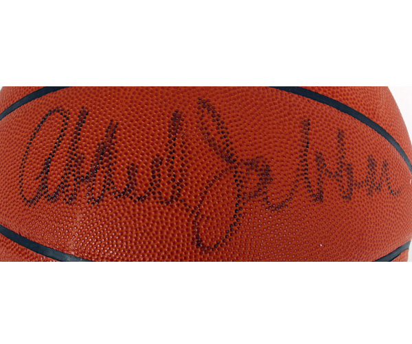 Kareem Abdul Jabar Autographed