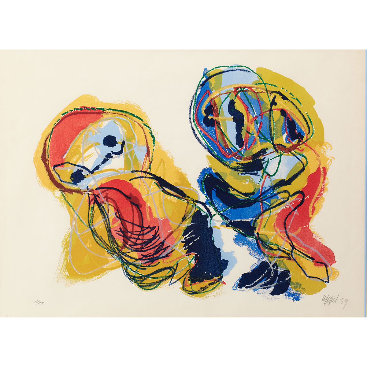 Karel Appel (1921-2006) Dutch LES