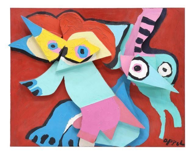 KAREL APPEL (1921-2006) PAINTED