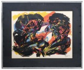 KAREL APPEL ABSTRACT LITHOGRAP