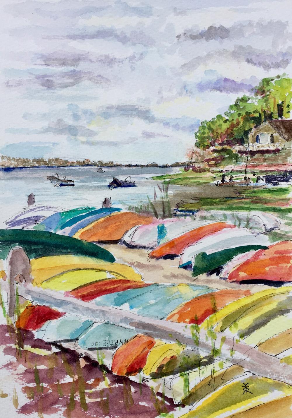 KAREN R. RYDER "ROPES BEACH
