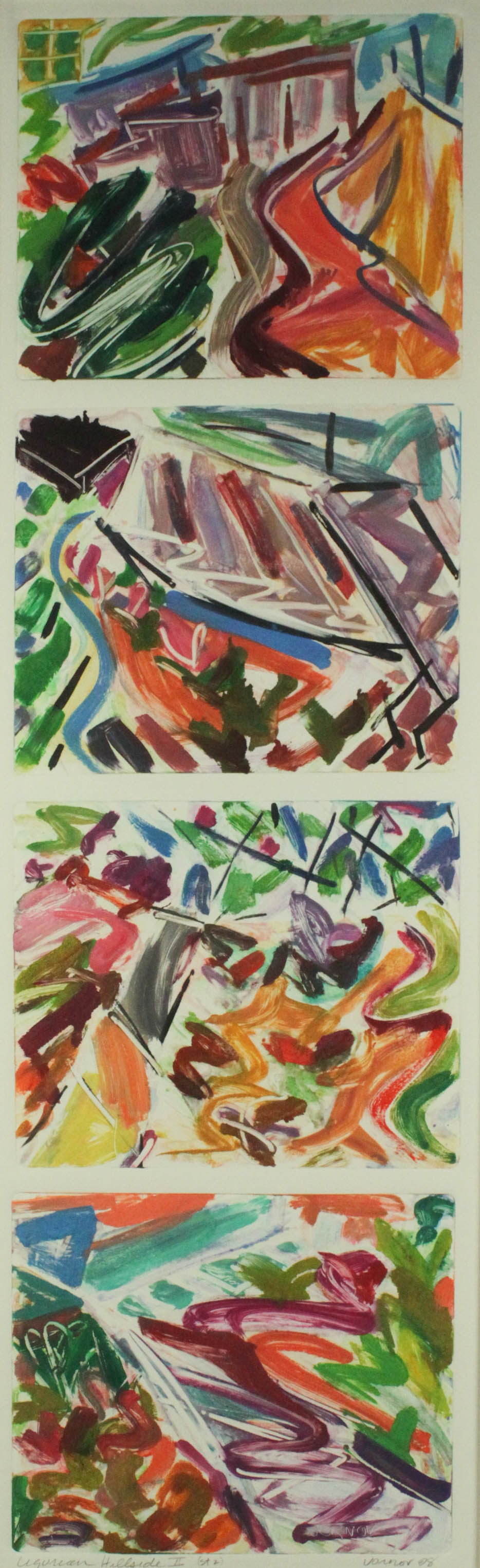 KAREN VORNOV LIGURIAN HILLSIDE II