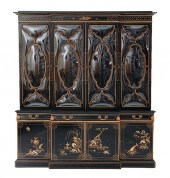 Karges chinoiserie breakfront