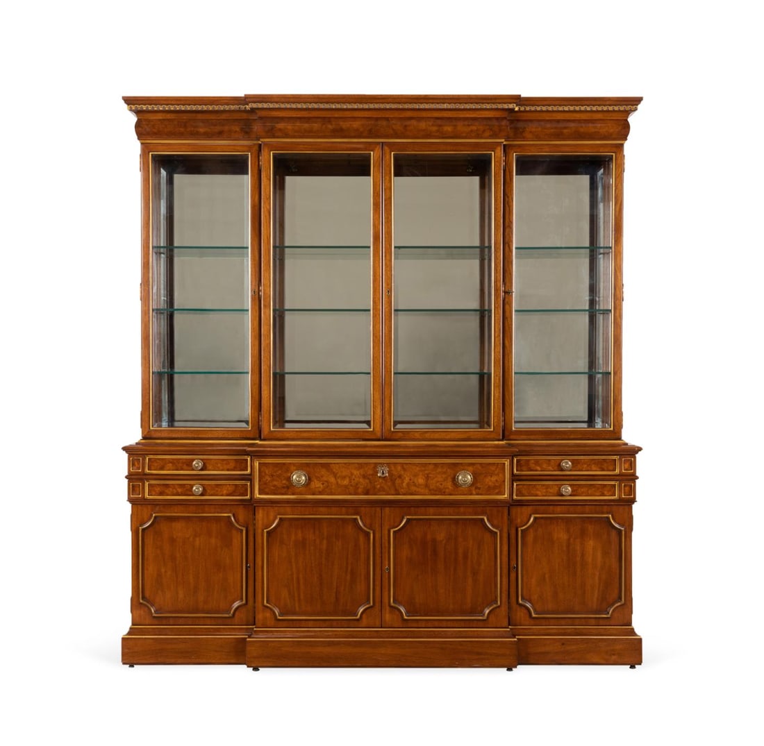 KARGES GEORGIAN STYLE WALNUT VENEER