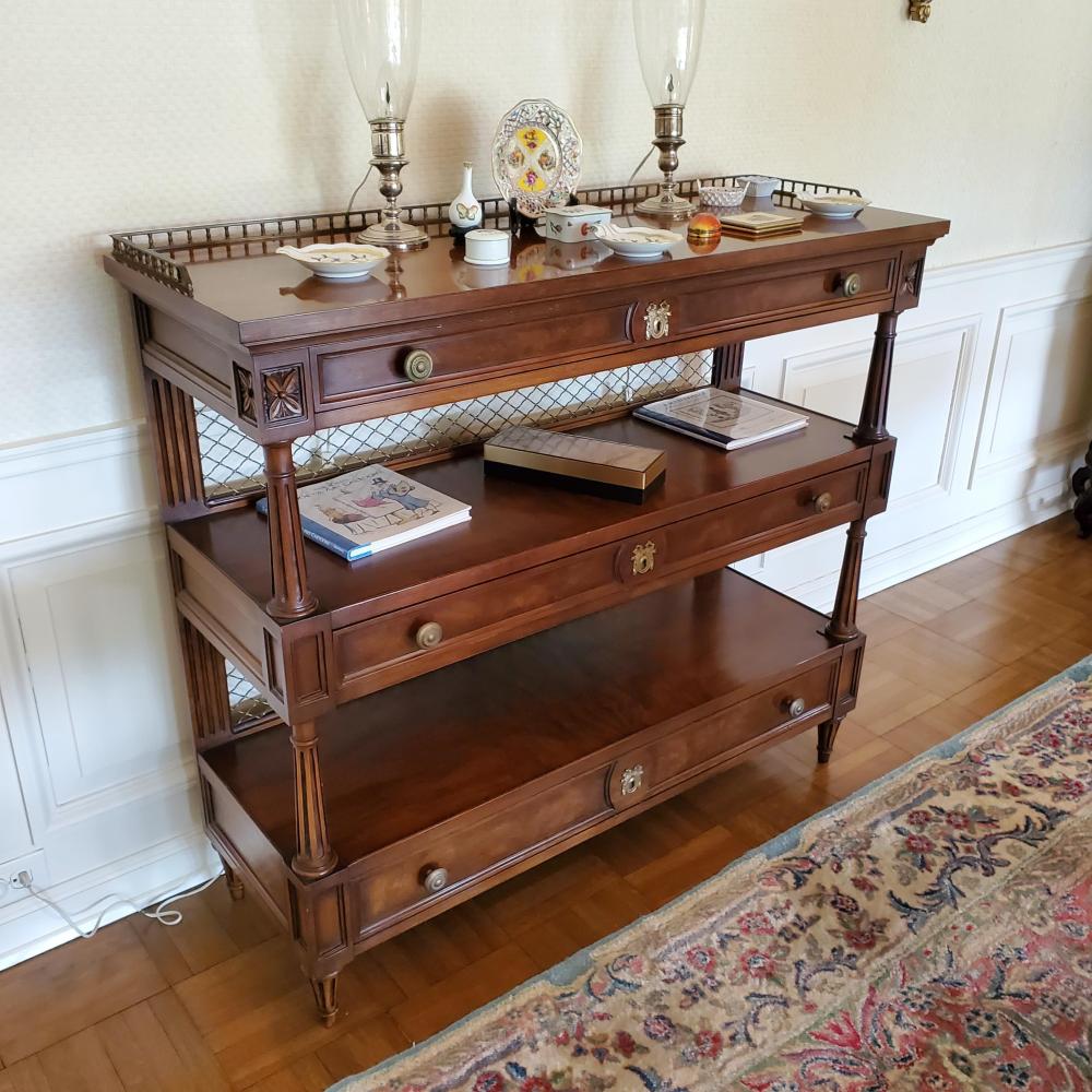 KARGES PROVINCIAL MAHOGANY THREE