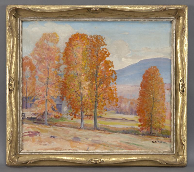 Karl Albert Buehr ''Landscape'' oil