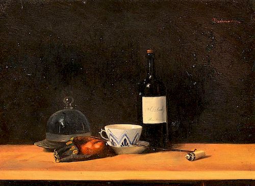 KARL BACHMANN STILL LIFE STUDY ON
