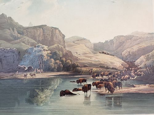 KARL BODMER AQUATINT ENGRAVING