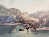 KARL BODMER AQUATINT ENGRAVING