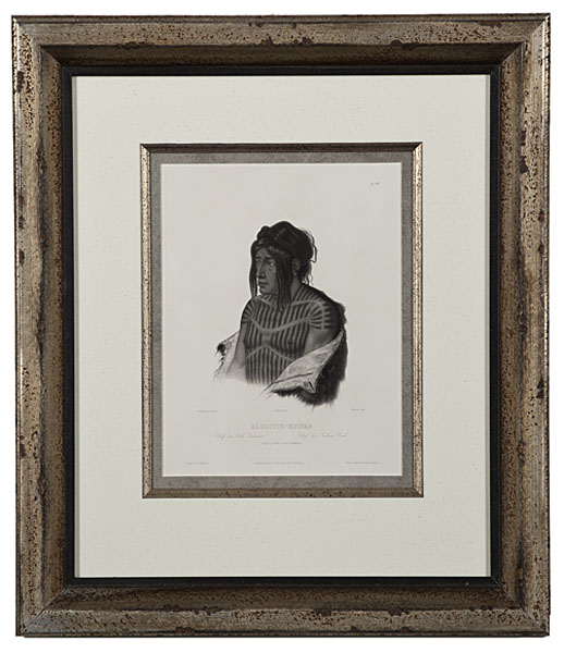 Karl Bodmer Etching: Vig. XXII