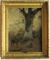 KARL BODMER OIL ON CANVAS (Swi