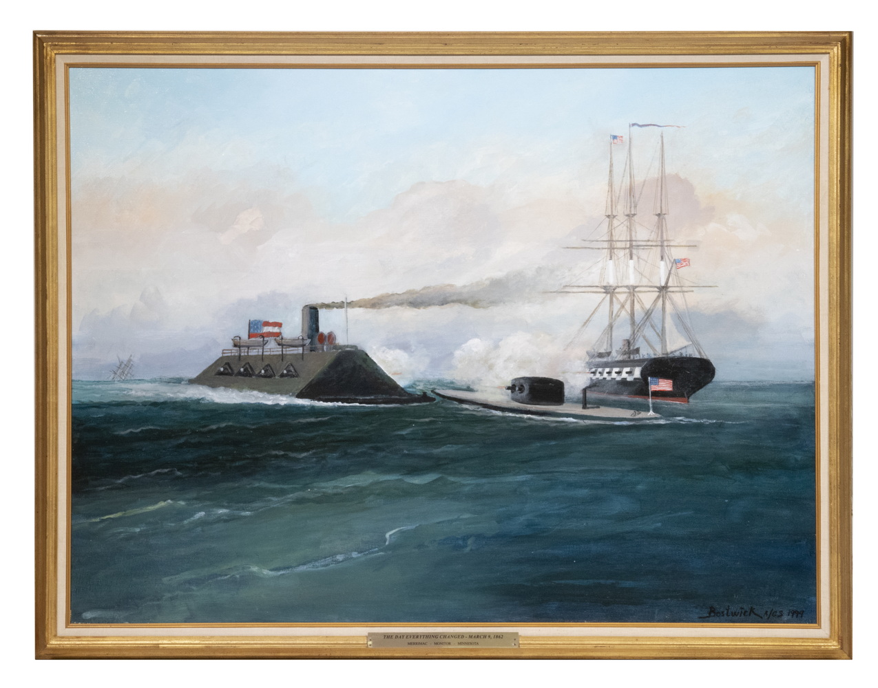KARL BOSTWICK (20TH C. MA) "The Day