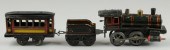 KARL BUB TRAIN SET O gauge lit