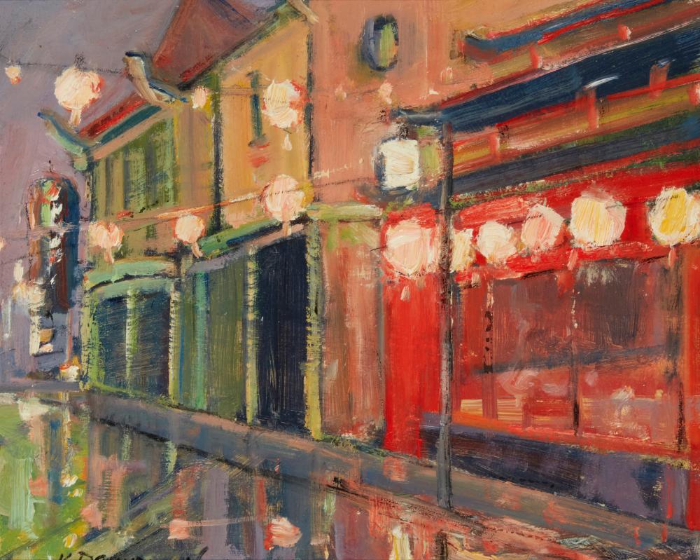 KARL DEMPWOLF (B. 1939), "CHINESE