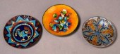 Karl Drerup enameled plate, ju