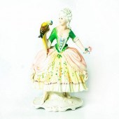 KARL ENS FIGURINE, LADY WITH P