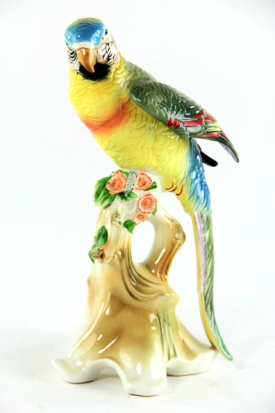Karl Ens Porcelain Parrothand