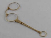 Karl Faberge: A pair of 14 ct