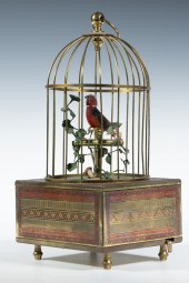 KARL GRIESBAUM BIRD IN CAGE AU