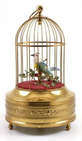 KARL GRIESBAUM SINGING BIRD IN