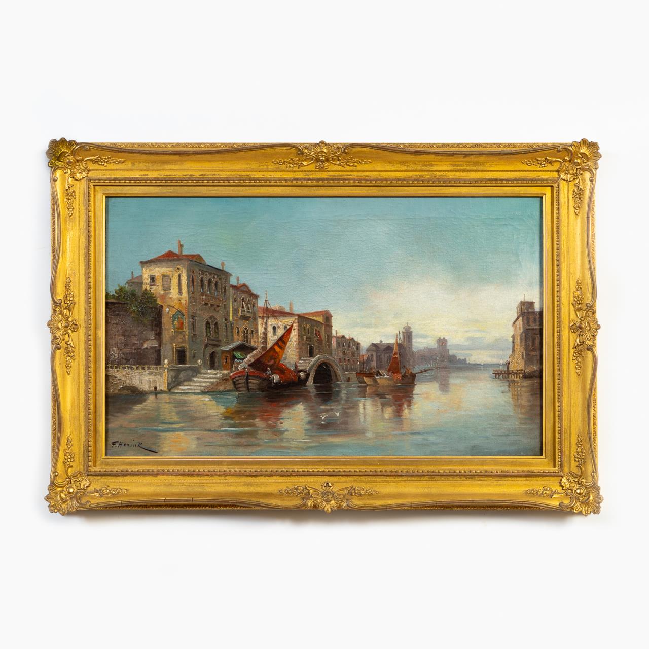 KARL KAUFMANN, ITALIAN OIL ON