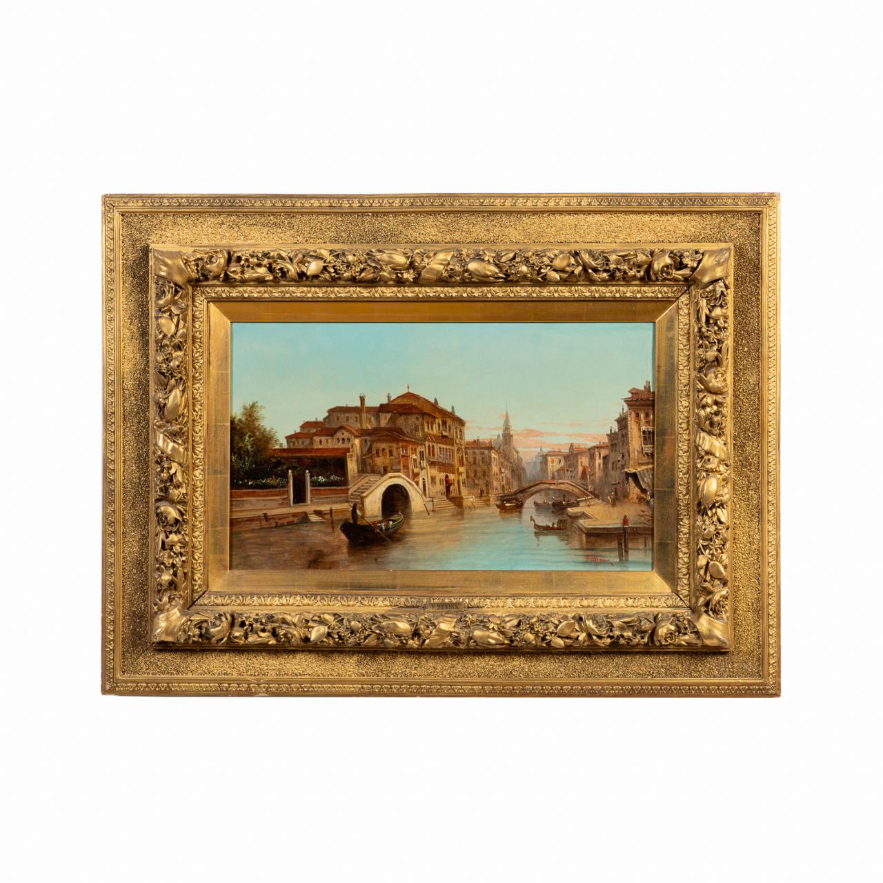 KARL KAUFMANN, VENETIAN CANAL, F.