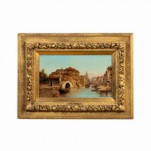KARL KAUFMANN, VENETIAN CANAL,