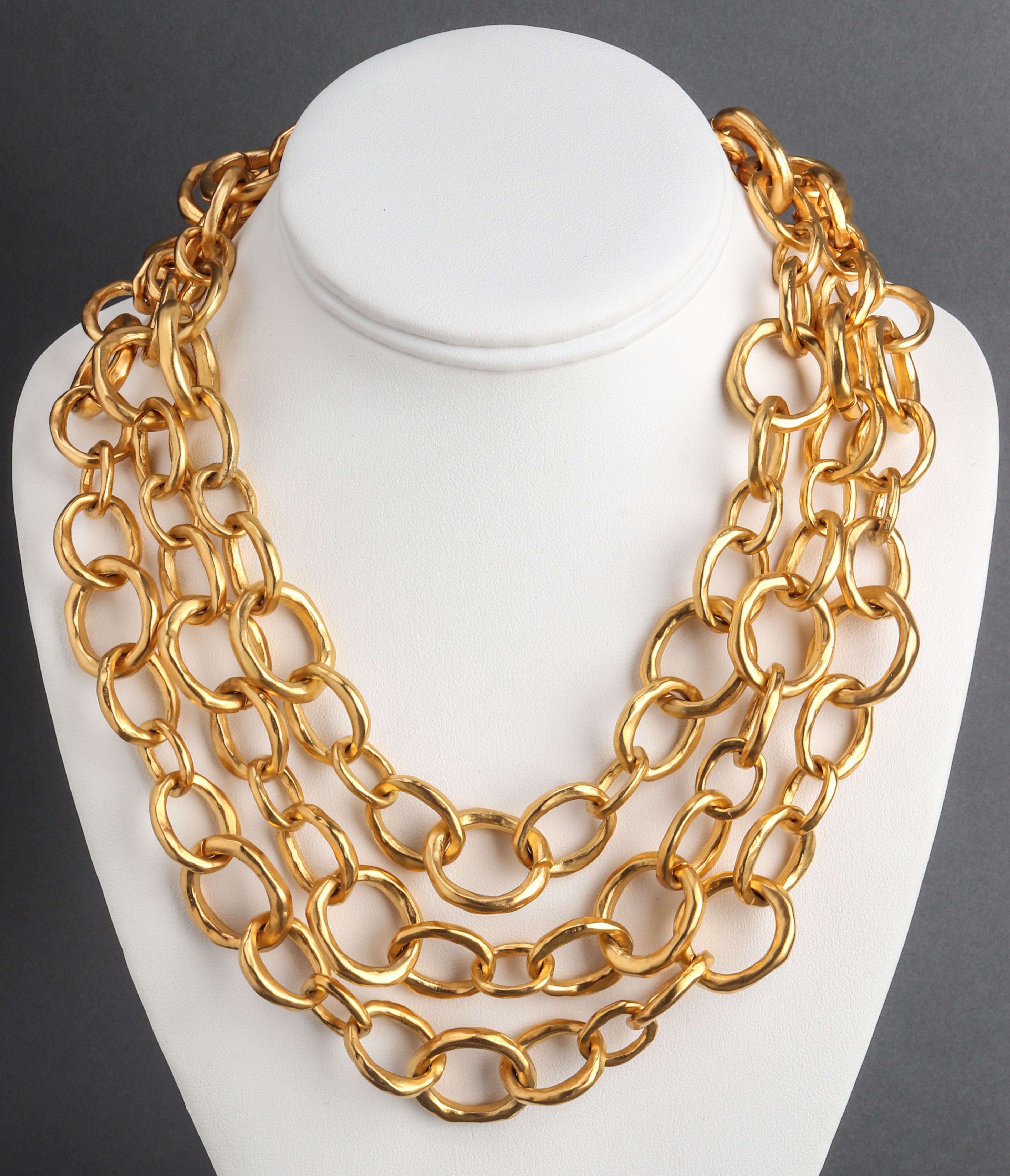 KARL LAGERFELD GOLD-TONE THREE