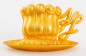 KARL LAGERFELD GOLD WASHED TEA