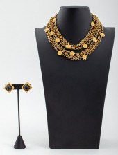KARL LAGERFELD NECKLACE & CLIP