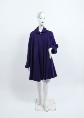 KARL LAGERFELD PURPLE ANGORA W