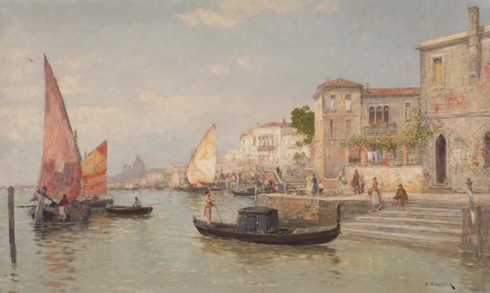 KARL LUDWIG WAGNER OIL ON