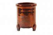KARL MARTZ THREE FOOTED VASE,