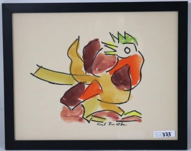 KARL OTTO KNATHS (1891-1971) FRAMED