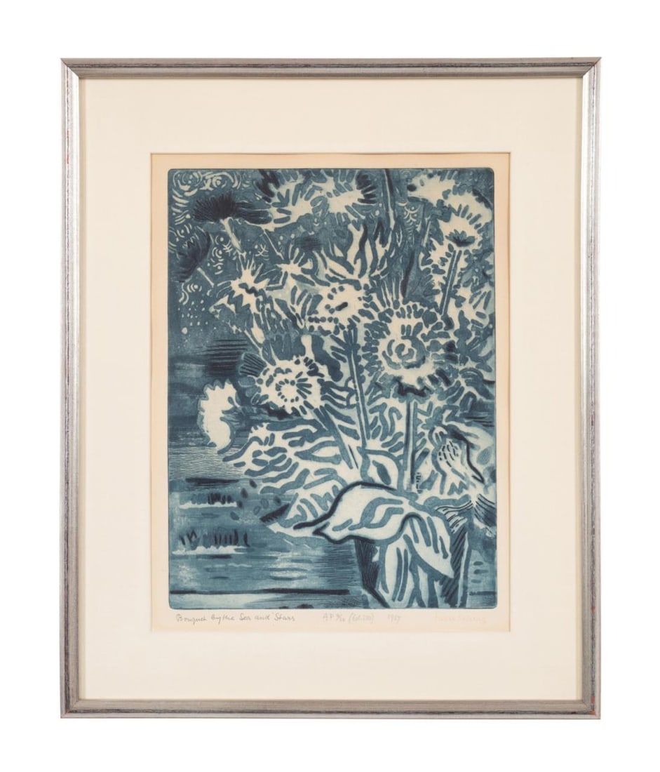 KARL SCHRAG 'BOUQUET BY THE SEA'