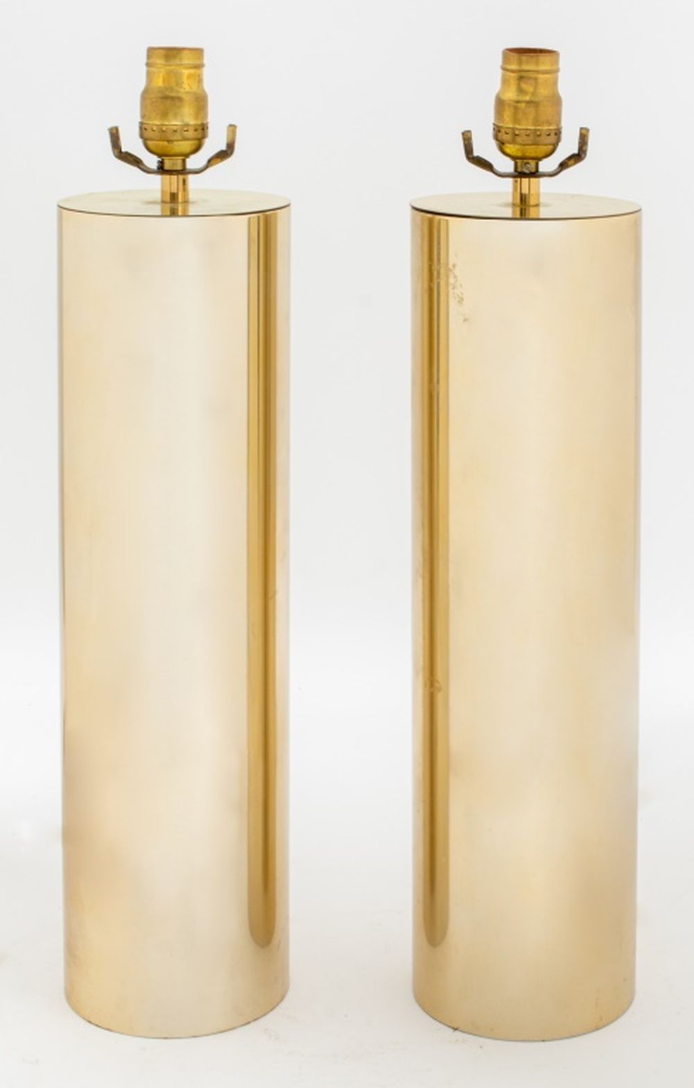 KARL SPRINGER ATTR. BRASS TABLE
