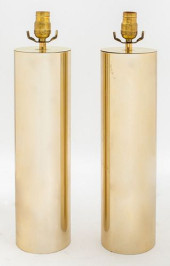 KARL SPRINGER ATTR. BRASS TABL