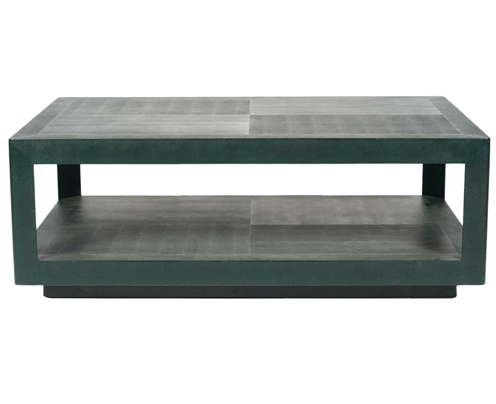 KARL SPRINGER GREEN EMBOSSED